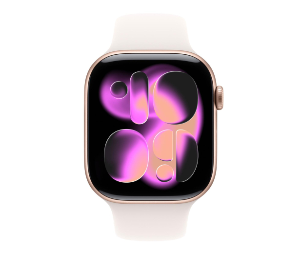 Apple Watch 11 46/Różowe Aluminum/Różowy Pasek S/M 5G - 1362432 - zdjęcie 3
